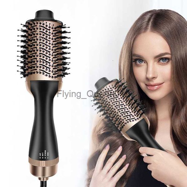 Bigodini Piastre per capelli Spazzole per capelli -air brubsh cool-air comb Asciugacapelli Asciugacapelli Ferro arricciacapelli Spazzola rotante Asciugacapelli Pro 2 in 1 230510 HKD230918