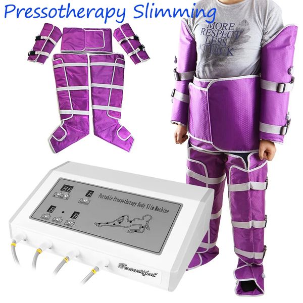 Tragbare Ferninfrarot-Luftpressotherapie, Lymphdrainage, Massage, Körperschlankheitsmaschine, Saunadecke