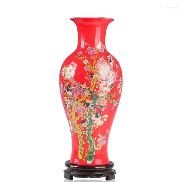 Vasi Il vero vaso rosso cinese/bottiglia in ceramica/ceramica jingdezhen