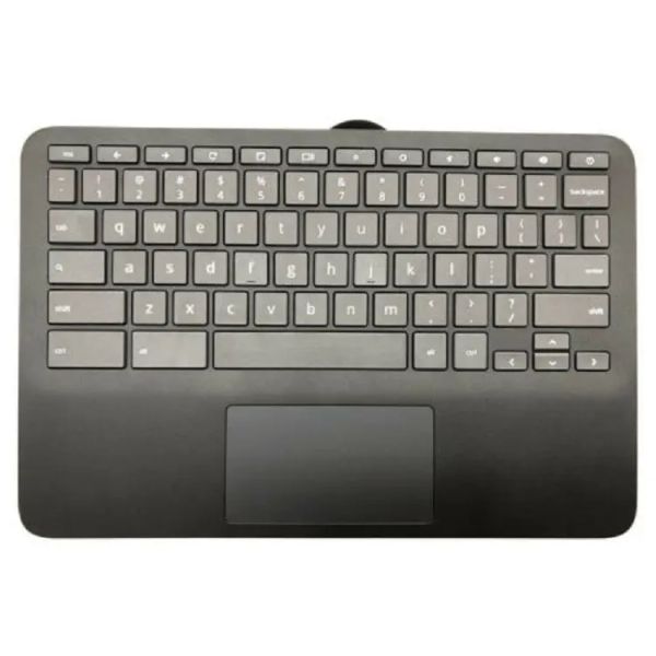 Tastiera maiuscola con poggiapolsi per laptop nuova vendita calda originale M44258-001 Tastiera americana TP per HP Chromebook 11