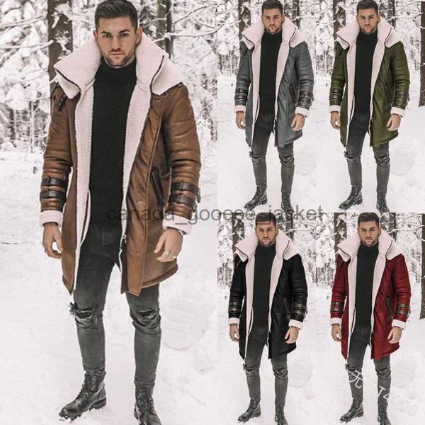Женское полушерстяное пальто 2023, осень-зима, шерстяная овчина, мужское длинное пальто, стильное модное утепленное искусственное меховое пальто, теплая одеждаL230918