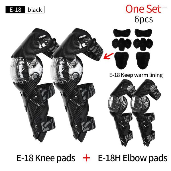 Motorrad-Rüstung, 1 Set, 4/6 Stück, Reiter-Knieschützer, Slider, Ellenbogen, Motocross, Schienbeinschutz, Schutzausrüstung, Anti-Fall, Moto-Roller, Protektoren