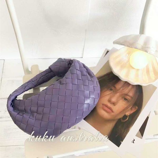 Jodie Bottegass Handtasche Woven Mini Lavendel Lila Gestrickte Knotentasche Taschen Venetass