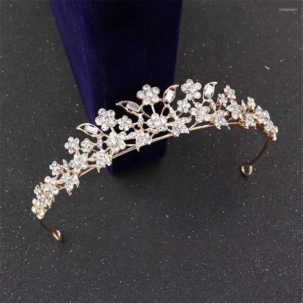 Kopfschmuck Vintage Hochzeit Schmetterling Blume Brautkrone Haarschmuck Perlen Tiara Brautjungfer Mädchen Zweige Kopfschmuck Stirnband2623