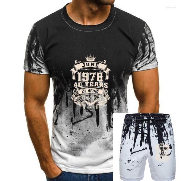 Herren-Trainingsanzüge im Jahr 1978 40 Jahre Geburtstagsgeschenk T-Shirt für Männer 2023 T-Shirt