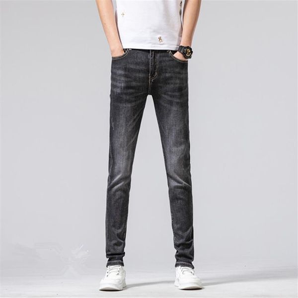 Design 21ss Mens Jeans Clássico Negócios Lazer Top Quality Designer Skinny Fit Emendado Rasgado Pant S High Street Destruído Slim-L2102