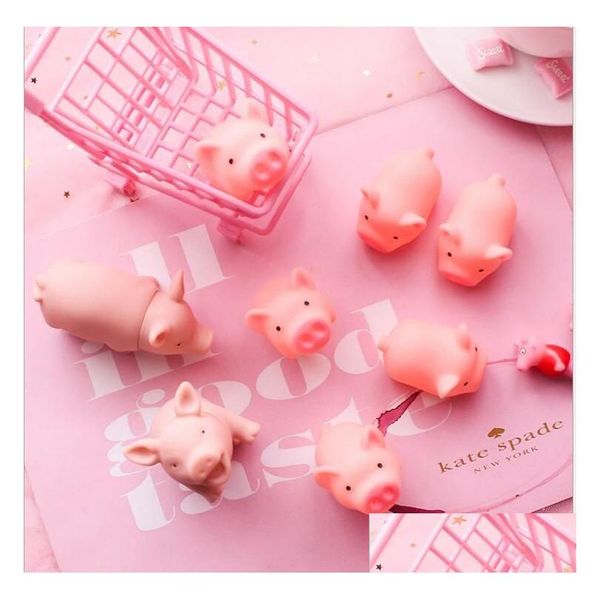 Dekompresyon oyuncak komik çığlıklı domuz yenilik sevimli çizgi film ven piglet sıkma ses rahat gadgets hediyeler oyuncaklar desen dağıtım gag dh4w6