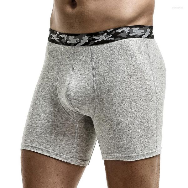 Underpants 3 pcs algodão homens roupa interior boxer shorts respirável macio masculino calcinha boxershorts plus size L-6XL 2023 preto branco cinza