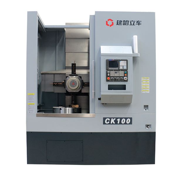 Torno cnc máquina de torno vertical ck100 multi-função torno de moagem grandes máquinas