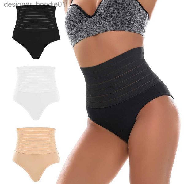 Sexy Set Damen Plus Size Unterwäsche Damen Höschen Hohe Taille Bauchkontrolle Slips Weiblicher Trainer Shaping Unterhose Butt Lifter Shapewear L230918