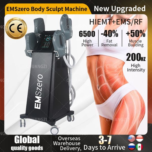 Hot EMSzero Neo Hi-emt Machine Beauty Equipment 14 Tesla 6500W Hi-Emt Nova Ems Body Muscle Sculpting Stimulator CE