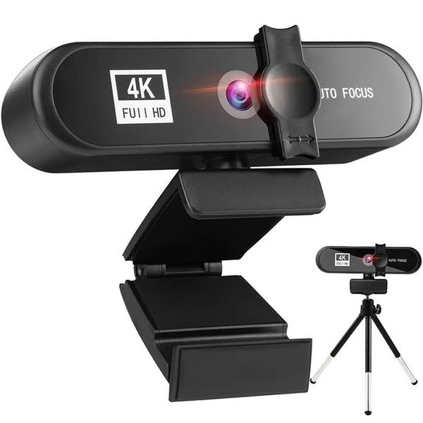 8802 1K 2K 4K Webcam Conferência PC Webcams Autofoco USB Web Camera Laptop Desktop para reuniões de escritório em casa com MIC 1080P Full HD Web Cam