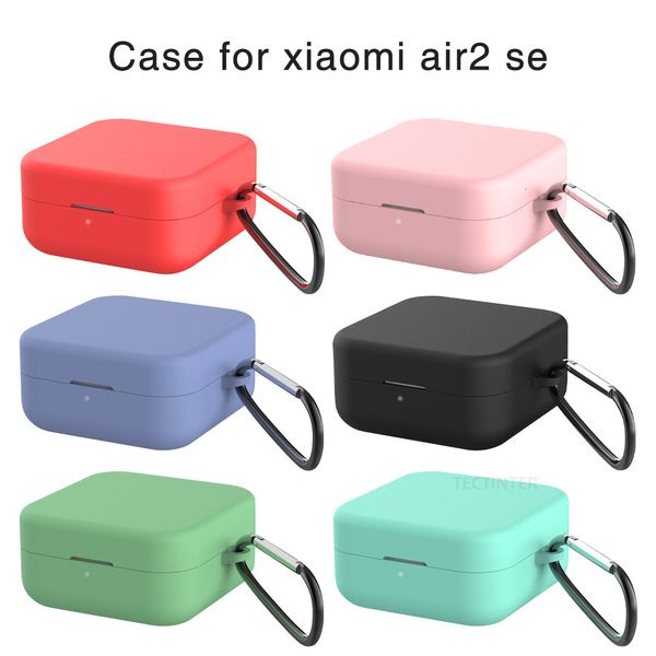 Accessori per auricolari per Xiaomi Air 2 SE in 1 Custodia morbida in silicone Custodia protettiva Mi True Cuffie wireless Basic 230918