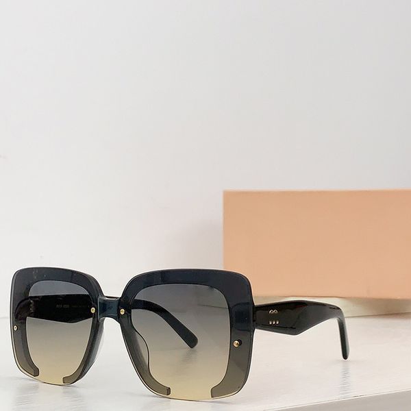 Sonnenbrille Designer Damen Goggle Senior Brillen Damen Brillengestell Vintage Metall Sonnenbrille Mode einfach großer quadratischer Goldrahmen UV400 15USA