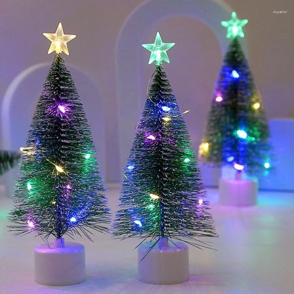 Stringhe 1/3 pezzi Stringa per albero di Natale Luce Stella Lampada ad ago di pino Festa Matrimonio Tavolo per interni Decorazione della stanza Regali notturni