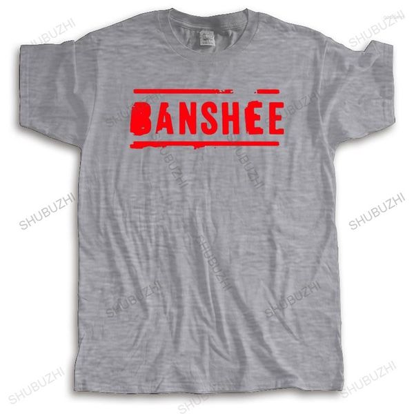 Mannen T-shirts De Zomer Dragen Half Mouw TV Show T-shirt Banshee Zwart Eten Met Korte Mouwen Shirt Mannen en Vrouwen Tops