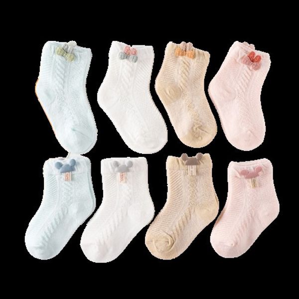 3 пары детских носков, тонкие детские носки, летние дышащие сетчатые носки для новорожденных, носки с героями мультфильмов для мальчиков, аксессуары для одежды принцессы для девочек 230918
