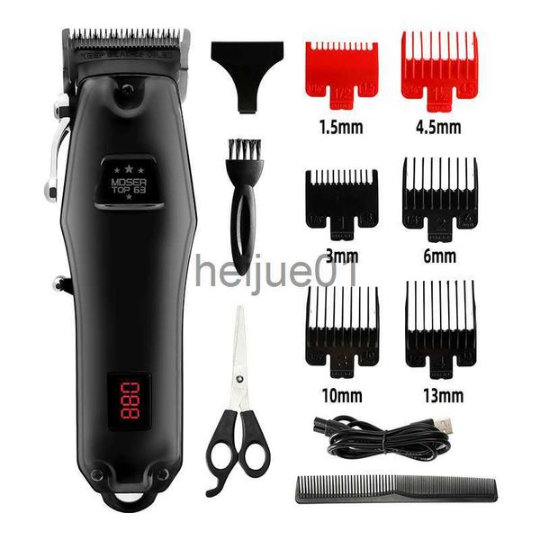 Barbeadores elétricos Original Ajustável Cabelo Clipper Profissional Barba Aparador de Cabelo para Homens Máquina de Corte de Cabelo Elétrico Bateria de Lítio Recarregável X0918