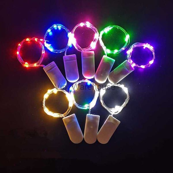 LED-Kette, Party, Weihnachtsdekoration, 5 m, Lichterkette, Kupferdraht, Lichterkette, 20 Stück, Garten, LED, Hochzeit, Girlande, Party-Lampe, Knopf, batteriebetrieben, HKD230920