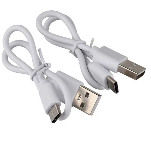 USB-кабель для зарядки типа C, 30 см/100 см для телефона, электронная ручка с мини-вентилятором