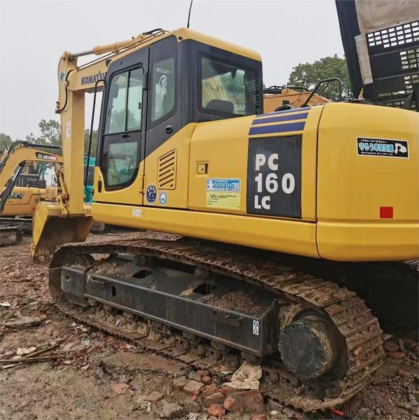 Gebrauchter Komatsu PC160-Bagger zum günstigen Preis, verfügbarer PC200-7 PC220 PC210 PC240 PC360-Bagger, weltweiter Direktversand