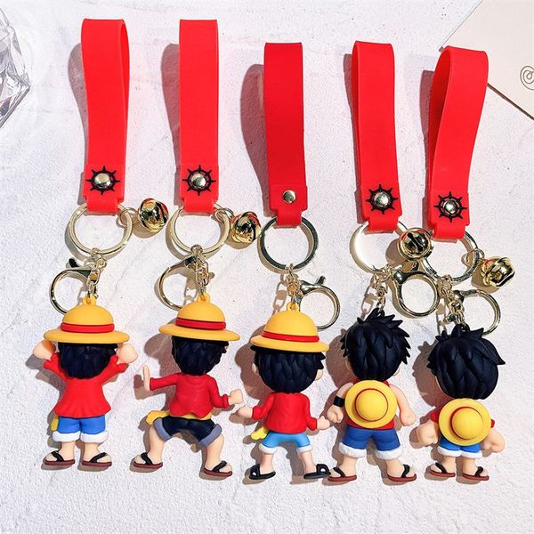 5 стилей милый аниме брелок очаровательный брелок для ключей прекрасный японский классический аниме кукла пара студентов персонализированный творческий подарок на день Святого Валентина AA18 DHL