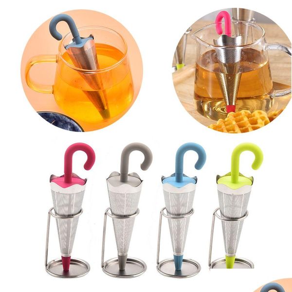 Çay Infusers Bardak Kupaları ve Çay Dişleri Paslanmaz Çelik İnce Mesh Süzgeç Sile Kapağı Gevşek Damla Dhouh