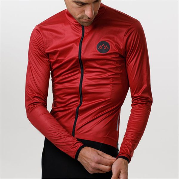 Giacche ciclismo Candidati equitazione camicia antivento e antipioggia a maniche lunghe giacca da uomo bici mtb maglia uci Sport Top gilet antivento da ciclismo 230919