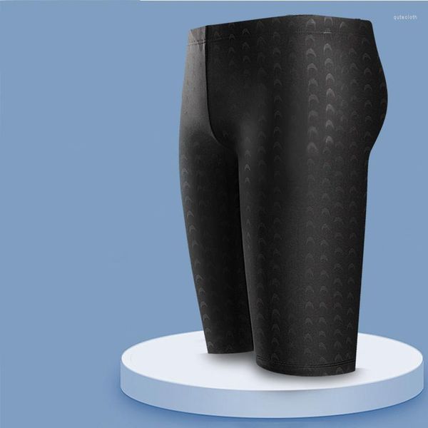 Calça de banho masculina 2023 verão impermeável calça de natação rápida seca