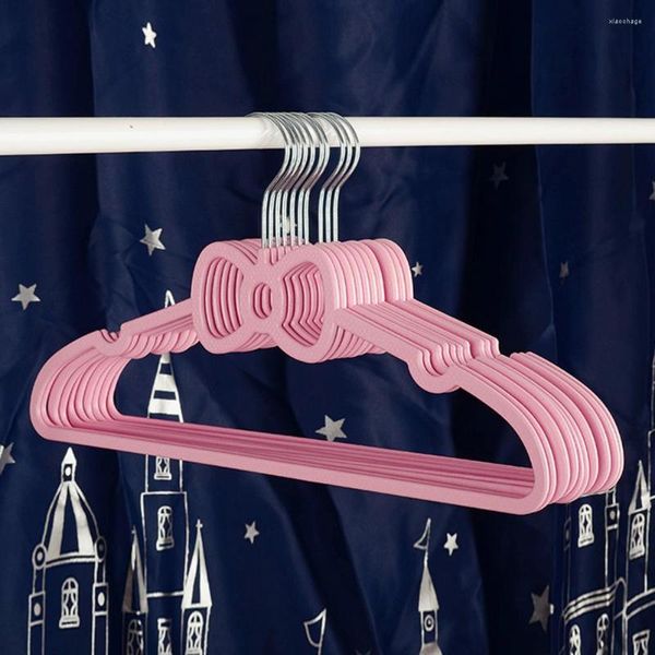 Appendini Gancio Girevole Appendiabiti per Armadio con Porta Accessori Salvaspazio Bowknot Girl in Plastica Antiscivolo per Bambini