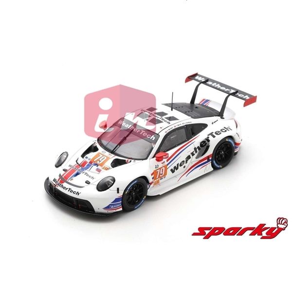 Diecast Model 1 64 Spark 911 RSR 19 79 24H Le Mans Y275 Araba Koleksiyonu Sınırlı Editon Hobi Oyuncakları 230918