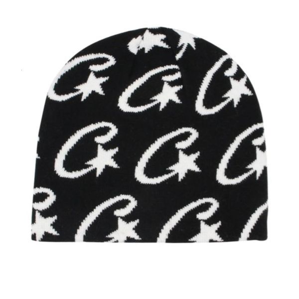 BeanieSkull Caps Street Punk Herrenmütze Hip-Hop Ornamente in den 1990er Jahren warme gestrickte Wollmütze Herrenmütze Beanie Wollmütze y2k 230919