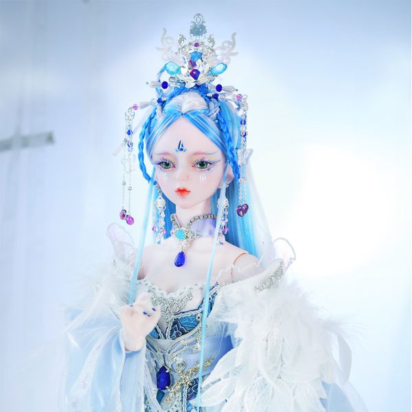 Куклы DBS Doll Dream Fairy 13 BJD Limited Series L Q Механическое шарнирное тело с макияжем, включая волосы и глаза Одежда Рост 62 см для девочек 230918