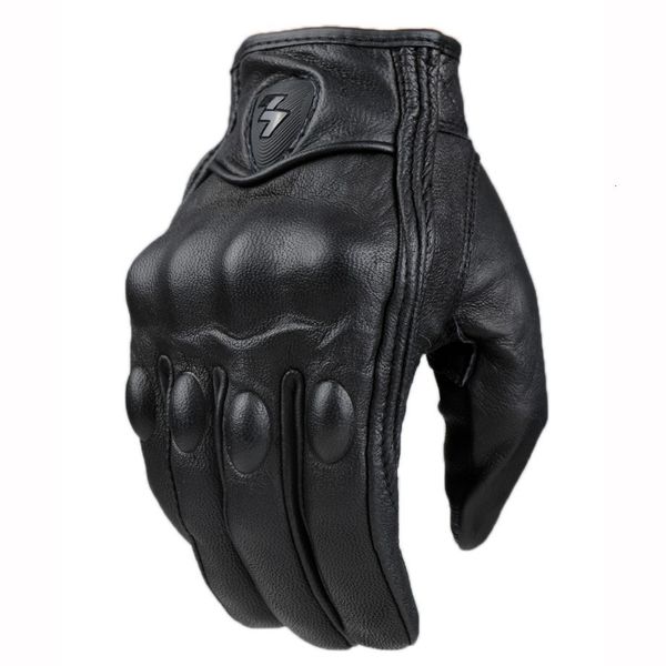 Guanti Five Fingers Guanti da moto uomo donna moto pelle Guanti invernali da ciclismo in carbonio moto motocross ATV motore 230818