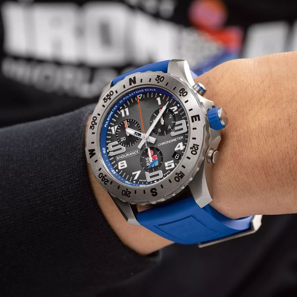 Neue Stil-Designer-Uhr Montre Endurance Pro Avenger Herrenuhren Hochwertige Reloj 44-mm-Armband-Chronograph-Armbanduhr Gummi-Silikon-Orologio