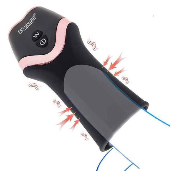 Seks oyuncak masajı 12 frekanslı pislik eğitim vibratör araba mastürbatörü yetişkin usb şarj mastürbasyon cihazı erotik erkekler için