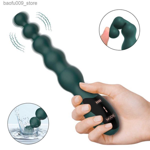 Andere Gesundheits- und Schönheitsartikel, vibrierende Analkugeln, Prostata-Massagegerät, Analplug-Vibrator für Männer und Frauen, ferngesteuerter Buttplug, G-Punkt-Stimulator, Q230919