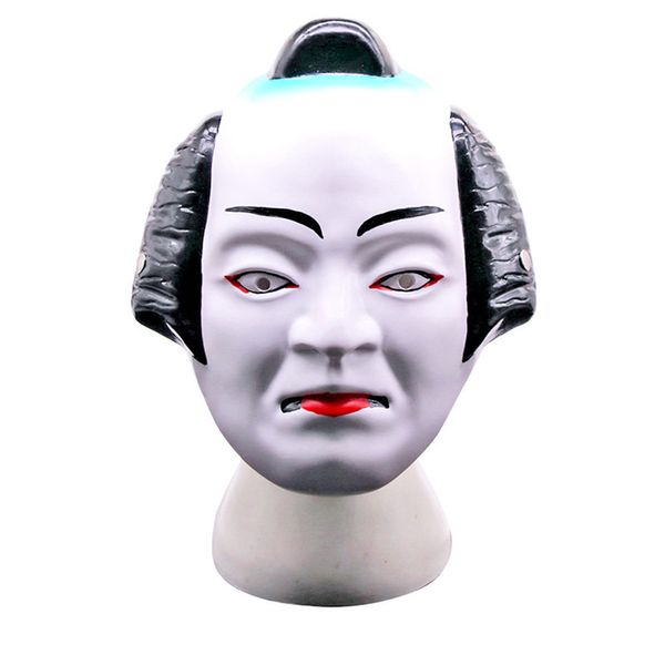 Máscaras de festa Halloween Prajna Máscara Japonês Cosplay Clássico Kabuki Face Cover Performance Drama para 230919