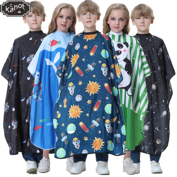 Andere Haarpflegeprodukte, Haarschnitt-Salon, Friseurumhang für Kinder, Kinder-Styling, Polyester-Kittelbezug, wasserdicht, Shampoo-Schneiden, Haushaltskittel, Schürze 230918