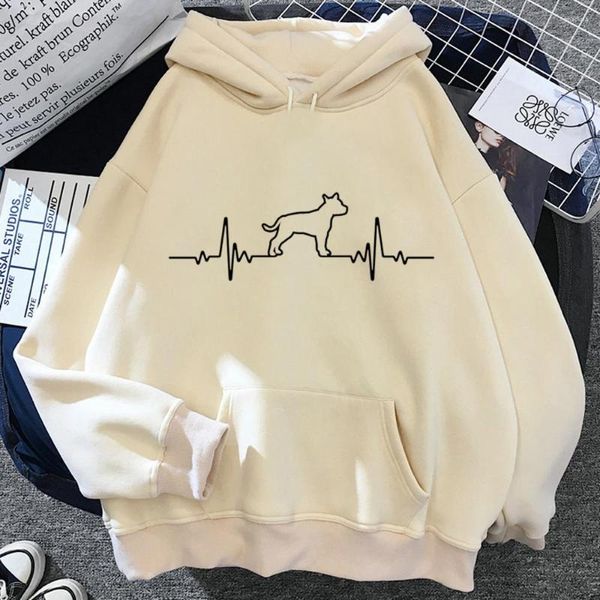 Damen-Kapuzenpullover All For The Amstaff Women Aesthetic Graphic Clothing Pulls Streetwear-Sweatshirts