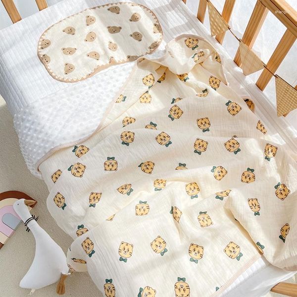 Cobertores infantis swaddling cobertor nascido chuveiro envoltório sono unisex para bebês menino menina ao ar livre berço cama a2ub