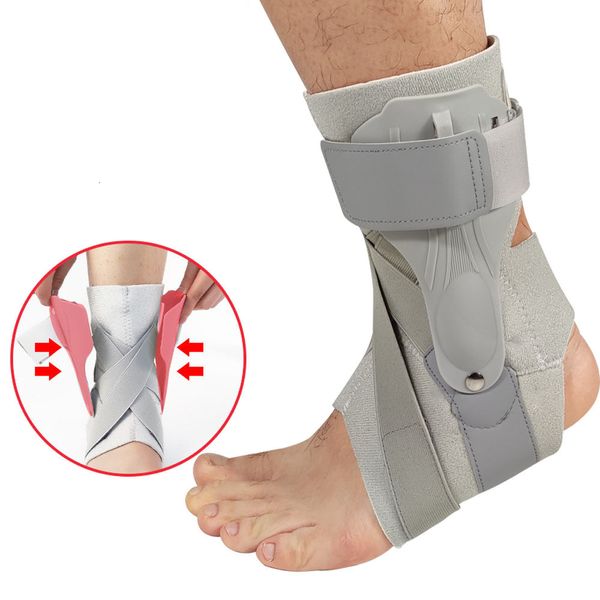 Ayakta Destek Sporları Spor Ayakkabı Strap Basketbol Ayak Bileği Destek Bandaj Futbol Destek Koruyucu Orthosis Güvenlik Scovelaces Sıkıştırma Burkulat Regülat 230919