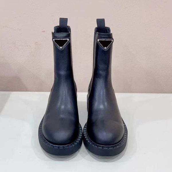 Designer de moda estilo martin botas outono / inverno mulheres rendas até preto rosa cabeça redonda chelsea botas de luxo botas curtas tamanho 35-41 com caixa