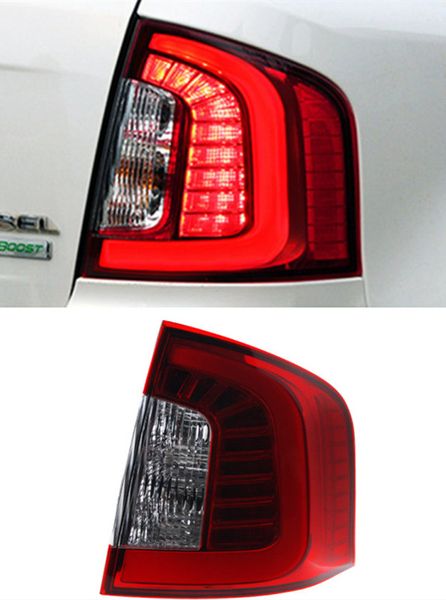 Luce auto per Ford EDGE importato 2009-2014 Gruppo fanale posteriore a LED Guida luminosa Luci di marcia Luci freno posteriori