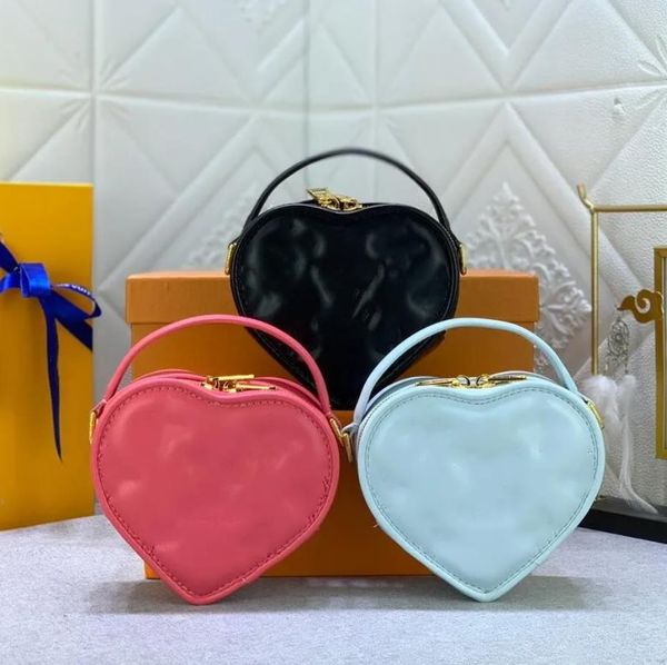 Tasarımcı Omuz Çantası Tote Çanta Mini Bebek Omuz Çantası Kalite Pu Çanta Moda Kadın Çanta Çantaları Çantalar Kalp Şeklinde Bayanlar Moda Crossbody Bags