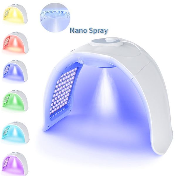 Ferramentas de limpeza Acessórios IR Perto da luz infravermelha Mini Spa Máscara PDT Spray Frio Pon Hidratante Máscara LED Rejuvenescimento da Pele Dispositivo de Beleza PDT Ferramenta 230918