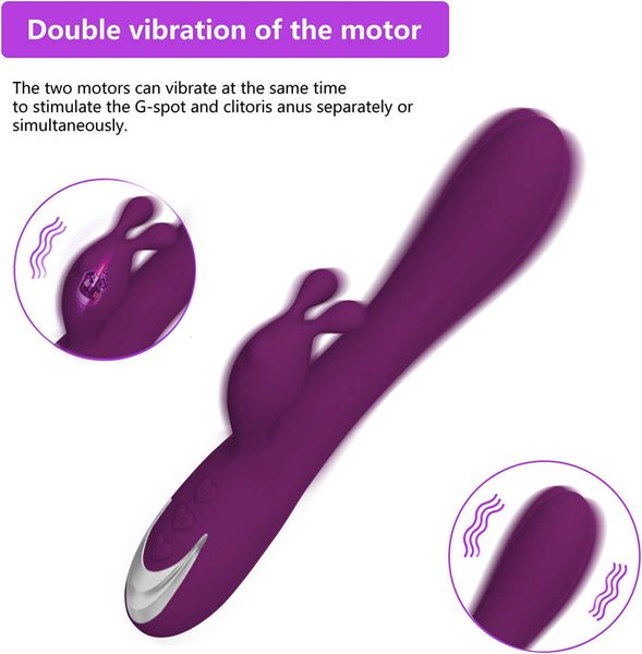 massageador sexual massageador sexualmassageador sexualProdutos de sexualidade silicone simulação coelho vara vibratória massagem feminina masturbador brinquedo adulto