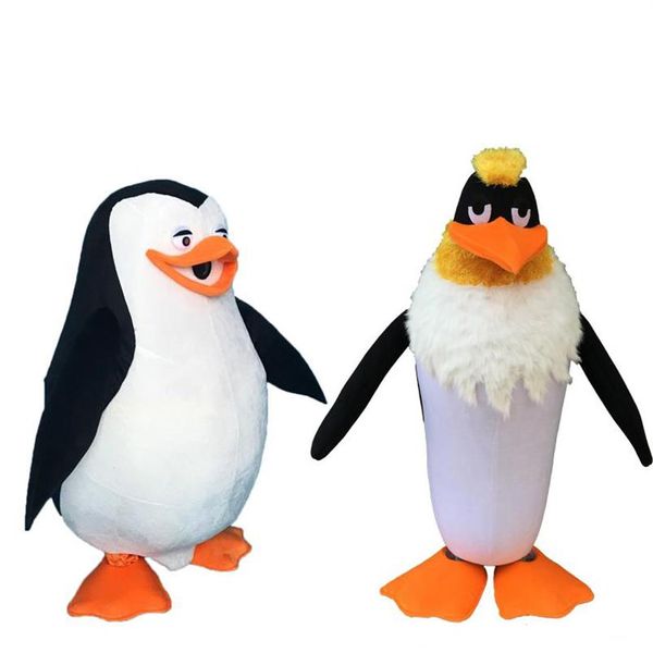 2019 Скидка заводской костюм талисмана пингвина тема Mascotte карнавальный костюм нарядное праздничное платье рождественские наряды249Q