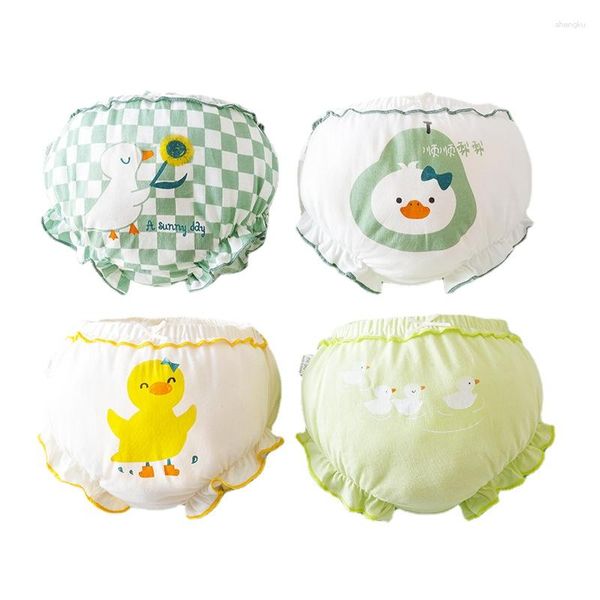 Panties Pamuk Babys Kız Kılavuzları Çocuklar İçin Şortlar İç Çamaşırı Çocukların Ustalıkları 4 Pc/Lot