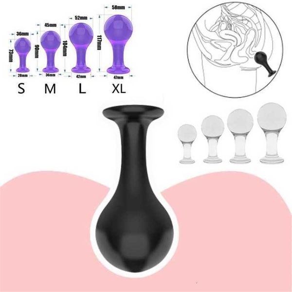 Brinquedo sexual massageador bola macia anal plugues plug adulto expansor ânus dilatação sm s para casais gay loja hombre